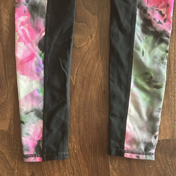 Pink and Green Athleta Leggings - Picture 2 of 6